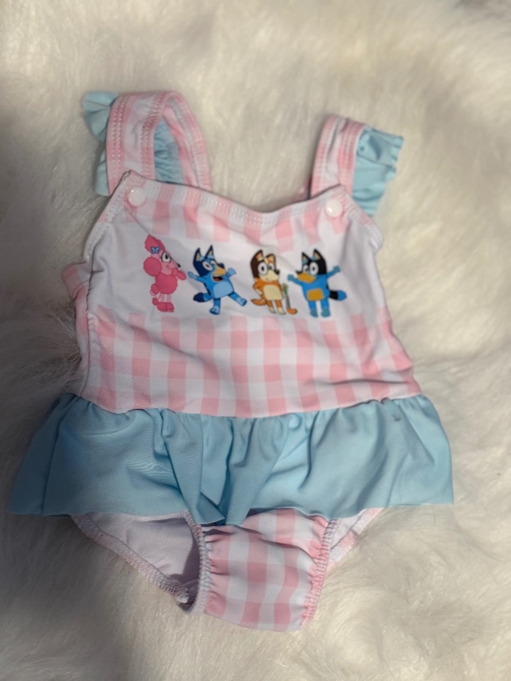 Bluey Swimsuit 12-18M Baby Girl One Piece